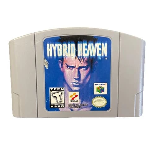 Hybrid Heaven N64 Works Good Shape Used