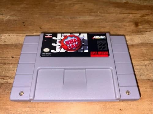 NBA Jam (Super Nintendo, 1994) SNES - TESTED Cartridge Only Fast Shipping