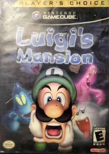 Luigi's Mansion [Player's Choice] (Nintendo GameCube, 2003) Complete In Box
