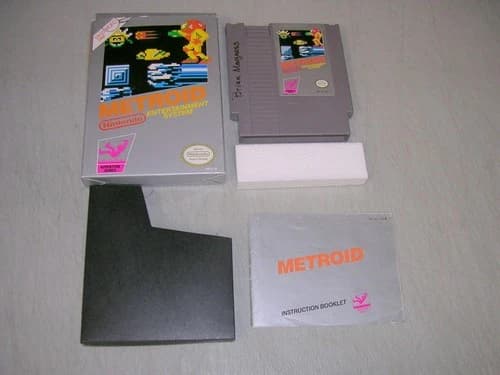 Metroid (Classic Nintendo NES) Complete CIB