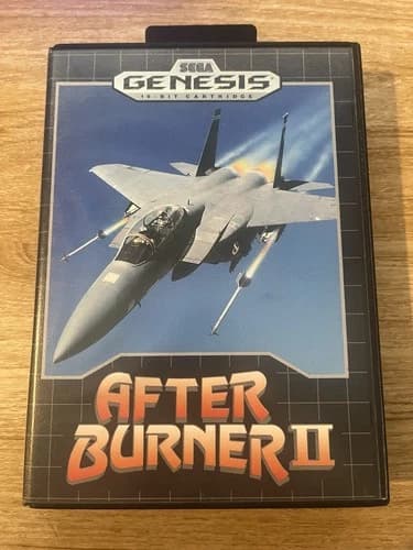 After Burner II (Sega Genesis) CIB Tested & Working