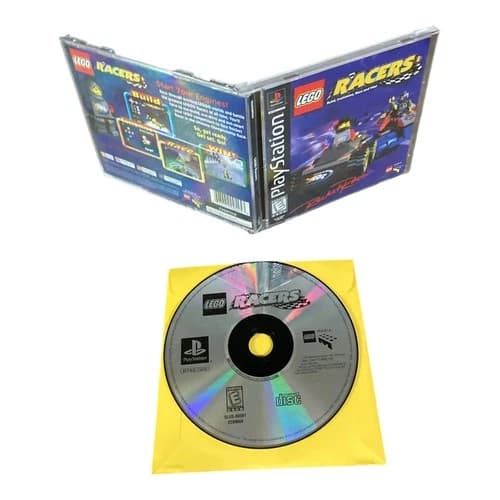 Sony PlayStation 1 PS1 CIB COMPLETE TESTED LEGO Racers 1999