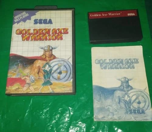 Golden Axe Warrior (Sega Master, 1991) FREE SHIPPING WORLDWIDE