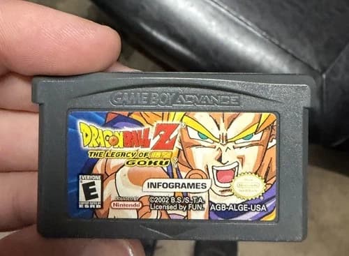 GBA Dragon Ball Z The Legacy Of Goku Video Game Boy Advance Tested Working