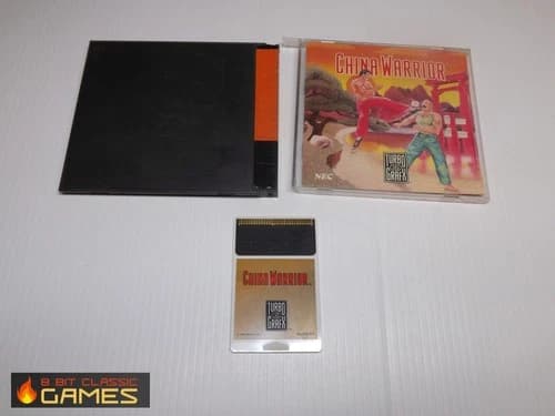 China Warrior - WORN COMPLETE - Turbo Grafx 16 - FAST SHIPPING! 217a