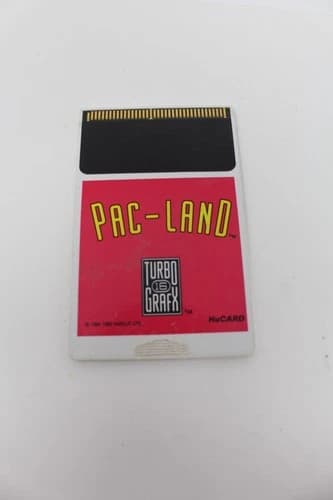 TurboGrafx-16 HuCard Pac-Land HuCard Only Tested Working