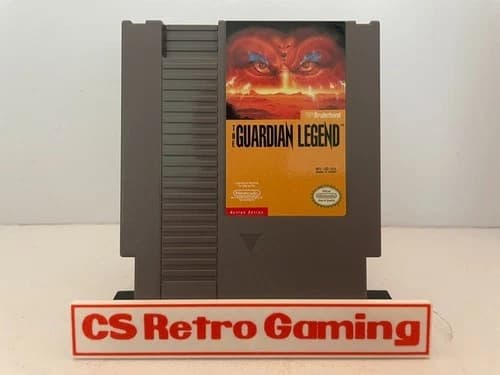 The Guardian Legend (Nintendo NES) Authentic Cleaned Tested Work