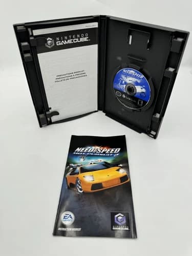 Need For Speed: Hot Pursuit 2 (Nintendo GameCube, 2002) Complete CIB Ships Free!