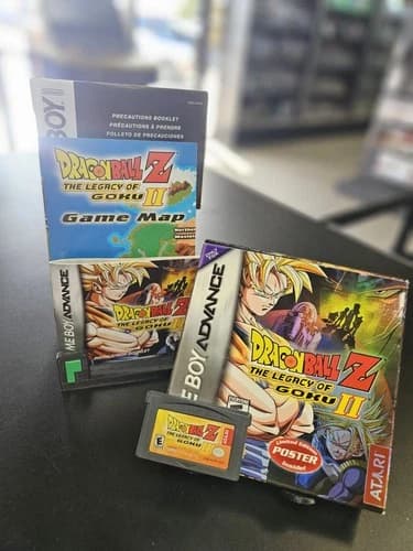 Dragon Ball Z: The Legacy of Goku II Nintendo Game Boy Advance Complete CIB