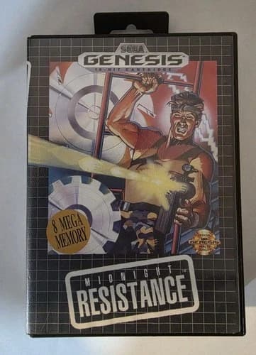 Midnight Resistance (Sega Genesis, 1991) Complete