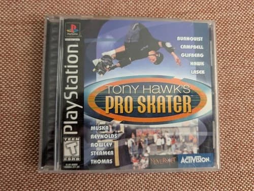 Tony Hawk's Pro Skater Playstation PS1 Complete