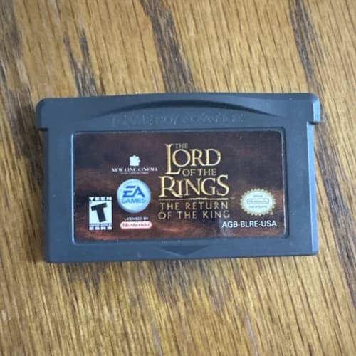EA Games Lord of the Rings: Return of the King Nintendo Game Boy Advance- Tested