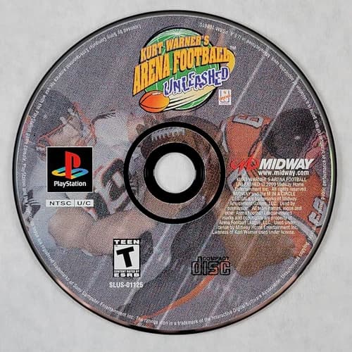 Kurt Warner's Arena Football Unleashed - Loose PS1 Playstation 1 Disc