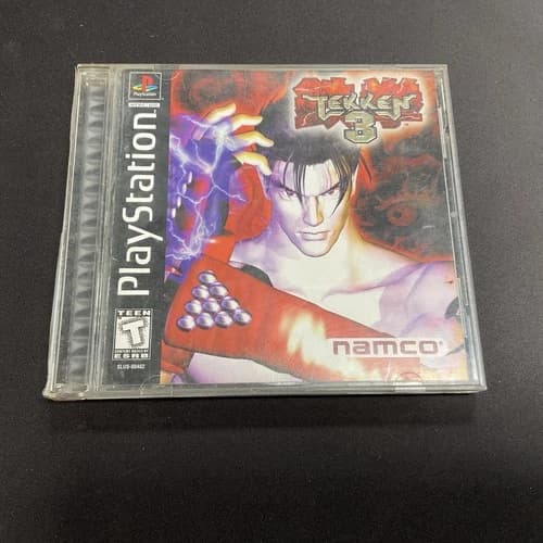 Tekken 3 (1998) PS1 Video Game TESTED PlayStation Black Label