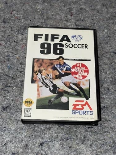 FIFA 96 Soccer Sega Genesis Game CIB K-A EA SPORTS Tested Works
