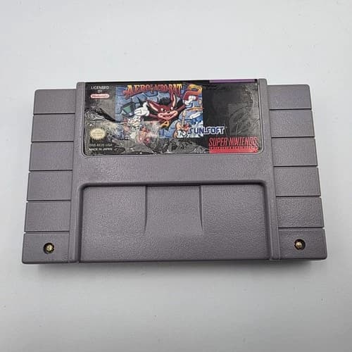 Aero the Acro-Bat 2 (Super Nintendo SNES, 1994) TESTED AUTHENTIC FAST SHIPPING