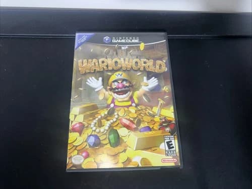 Wario World (Nintendo GameCube, 2003) Complete CIB Manual FREE SHIPPING
