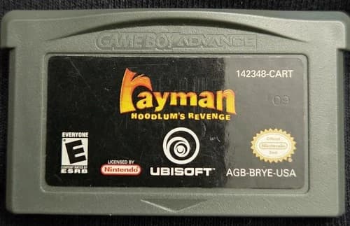 Rayman Hoodlum's Revenge Nintendo Game Boy Advance GBA Game Cartridge Only