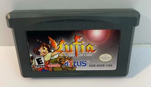 Lufia: The Ruins of Lore Game Boy Advance Cartridge Authentic Tested to Work
