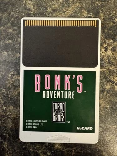 Bonk's Adventure (TurboGrafx-16, 1990) Loose