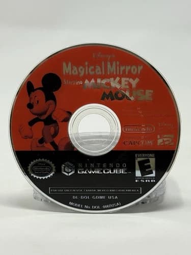 Disney's Magical Mirror Starring Mickey Mouse Nintendo GameCube Mint Disc Only