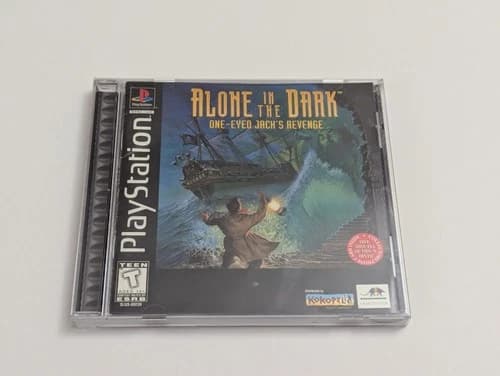 Alone in the Dark: One-Eyed Jack's Revenge (Sony PlayStation 1) PS1 - Complete