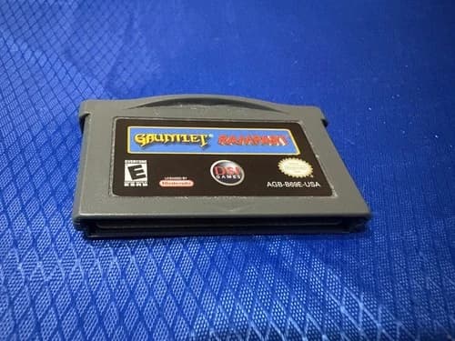 Gauntlet - Rampart (Nintendo GameBoy Advance, GBA, 2005) tested works