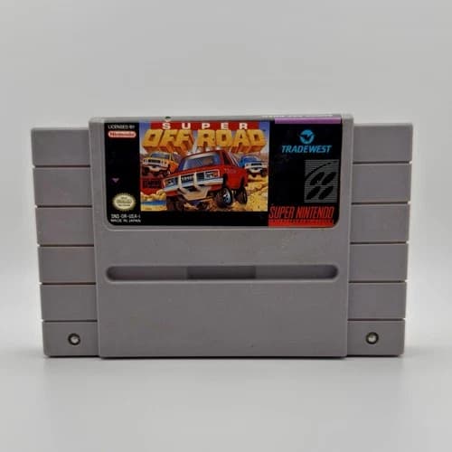 Super Off Road SNES Super Nintendo Authentic Cartridge Tested Working