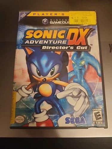 Sonic Adventure DX: Director's Cut (Nintendo GameCube, 2003) Player's Choice CIB