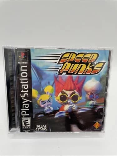 Speed Punks PS1 PlayStation 1 Complete CIB VG