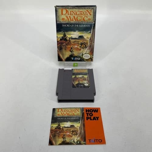 Dungeon Magic (Nintendo NES, 1989)