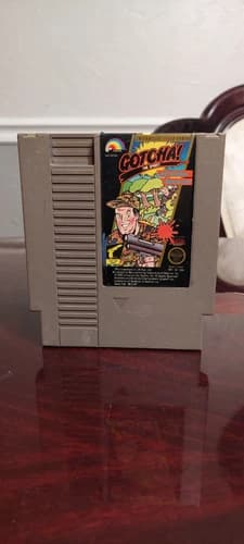 Gotcha! The Sport! NES Nintendo Game Cartridge