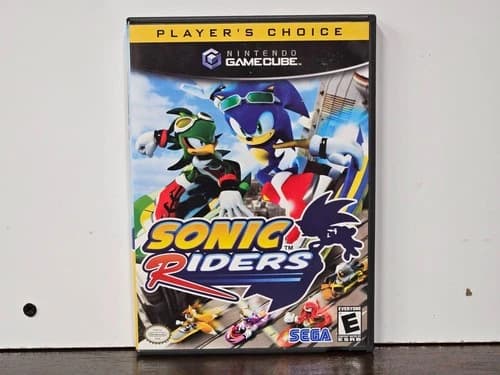 Sonic Riders 2006 Player's Choice for Nintendo Gamecube Complete Tested and Work