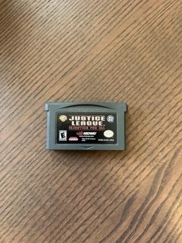 Justice League Injustice For All For Game Boy Advance