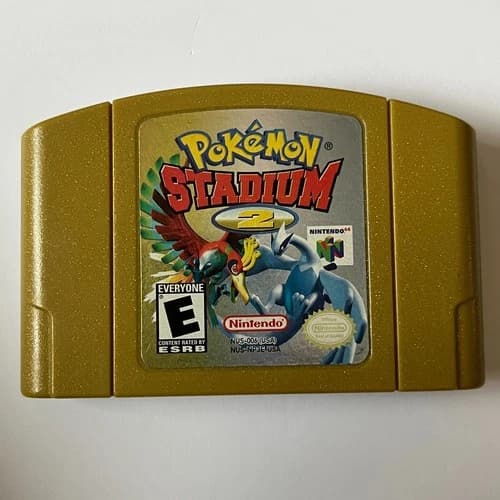 Pokemon Stadium 2 (Nintendo 64 N64, 2001) Authentic/Genuine, Used, Tested