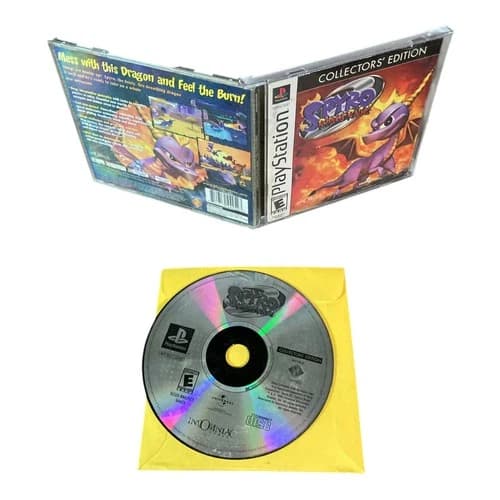 Sony PlayStation 1 PS1 CIB COMPLETE TESTED Spyro 2: Ripto's Rage! CE CF S