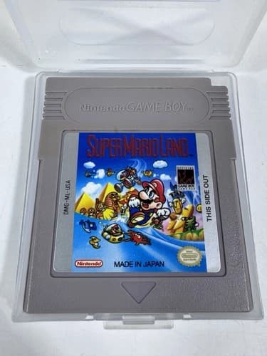 Super Mario Land Nintendo Game Boy Authentic Cartridge - Tested & Works