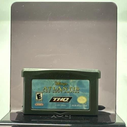 Disney's Atlantis: The Lost Empire Nintendo Game Boy Advance GBA Game Only Teste