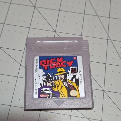 Dick Tracy (Nintendo Game Boy) Cartridge - Tested & Working Authentic RARE