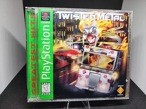 Twisted Metal 1 Greatest Hits Sony Playstation 1 PS1 COMPLETE! Tested Works