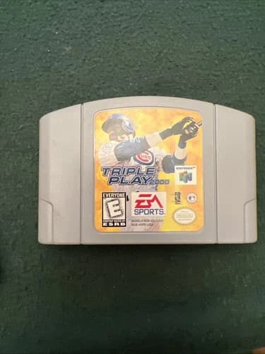 Triple Play 2000 Nintendo 64 Game Cartridge N64