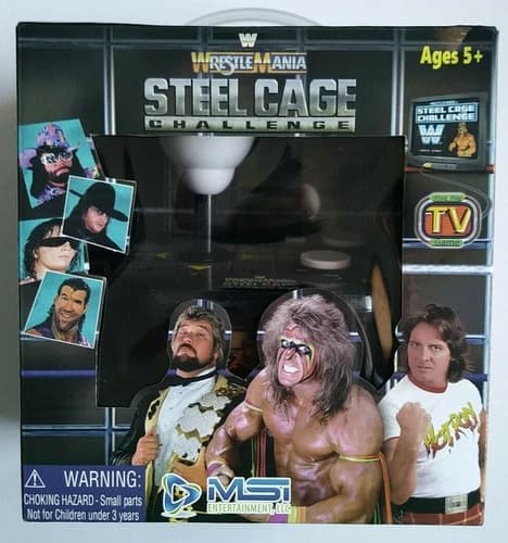 WWE Wrestlemania Steel Cage Challenge Plug and Play TV Game NEW *FREE SHIPPING*