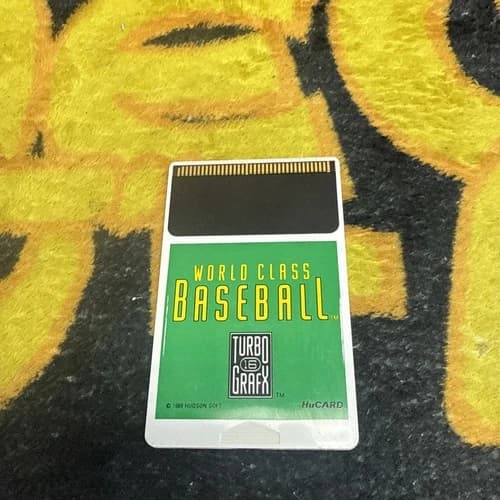 World Class Baseball (TurboGrafx-16, 1989)
