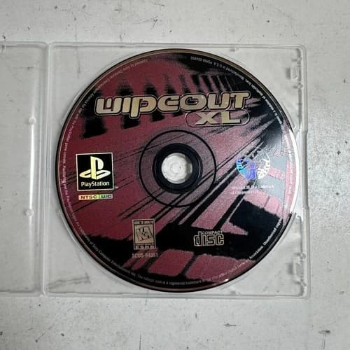 Wipeout XL (PlayStation 1, 1996) Sony Interactive Video Game Disc Only