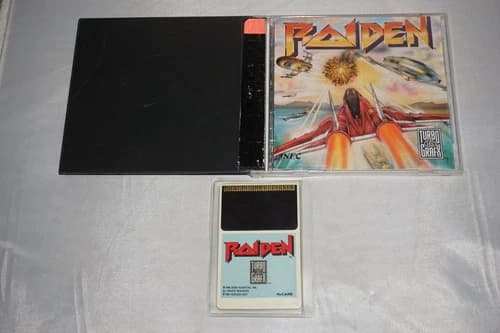 Raiden (Turbo Grafx 16 tg16) Complete in Case Turbografx
