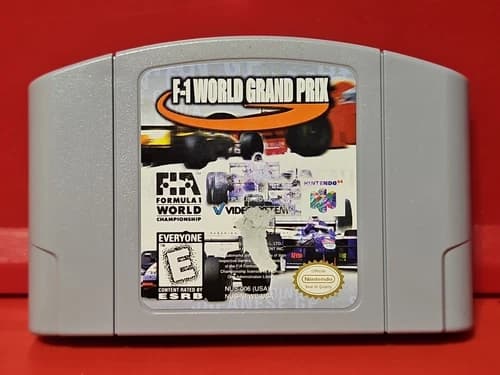 F-1 World Grand Prix - Cart Only (Nintendo 64, 1998) N64