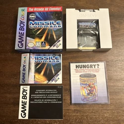 Missile Command (Nintendo Game Boy Color GBC) Complete - Tested - Authentic