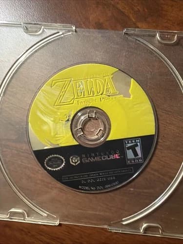 The Legend of Zelda: Twilight Princess (GameCube) Disc Only -Tested & Working