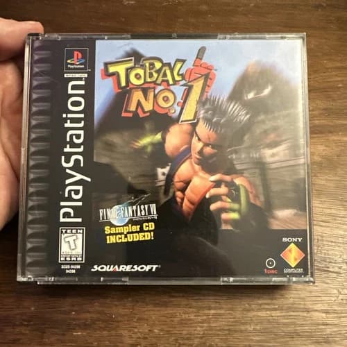 Tobal No 1 (Sony Playstation 1 PS1) Complete CIB w FF Bonus - Tested - Authentic