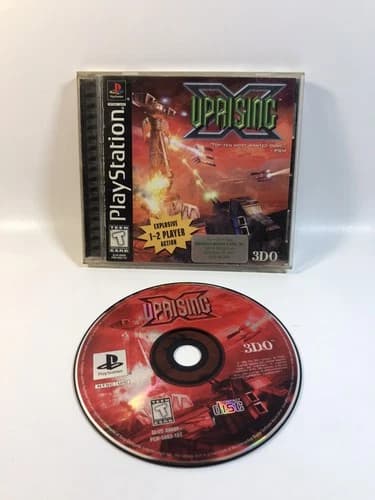 Uprising X (Sony PlayStation 1, 1998) Complete Tested CIB PS1